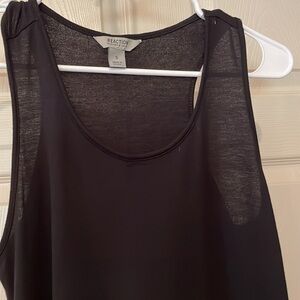 Kenneth Cole Reaction lightweight  mesh tank beach dress with pockets small